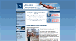 Desktop Screenshot of lakesideornamental.com